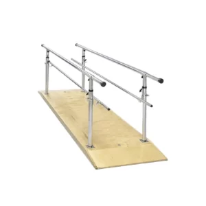 BARRAS PARALELAS CON PLATAFORMA DE MADERA