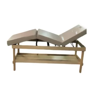 MESA DE TRATAMIENTO CON RESPALDO RECLINABLE (3 SECCIONES)
